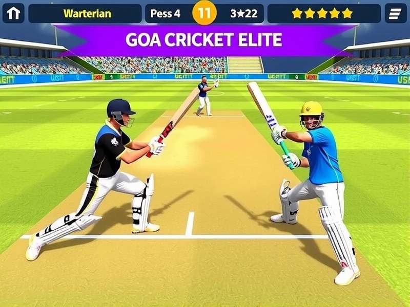 Goa Cricket Elite Game Screenshot